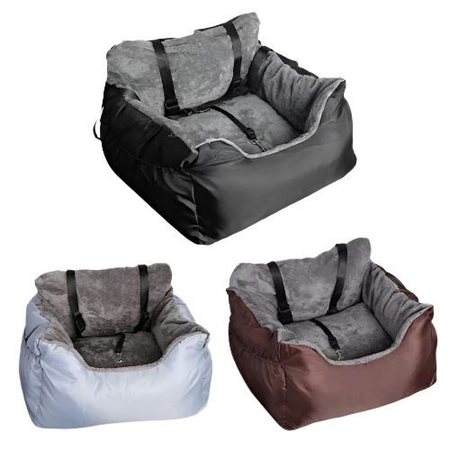Dog Car Seat - Booster with Storage